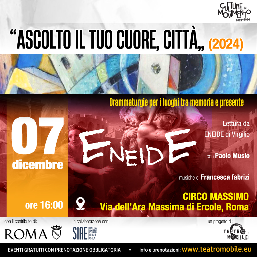 ascoltoiltuocuorecitta 07 dicembre bis eneide FB